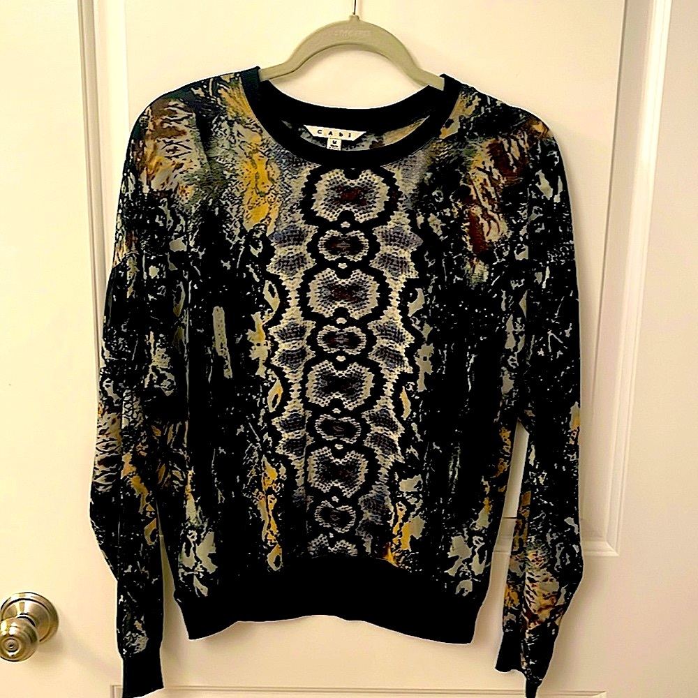 Cabi Sheer Dressy Top